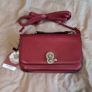 NWT Mundi RFID Protected Mini Satchel Purse